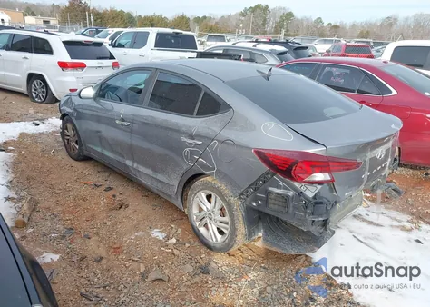2020 Hyundai Elantra Sel z USA, uszkodzony, nr VIN 5NPD84LF8LH539278